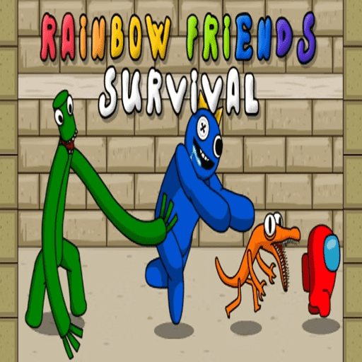 play Rainbow Friends Among Survival Adventures